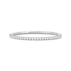 4.30CT Diamond Stretch Tennis Bracelet