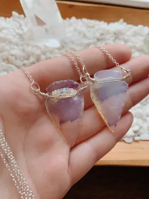 Arrowhead Necklace | Opalite