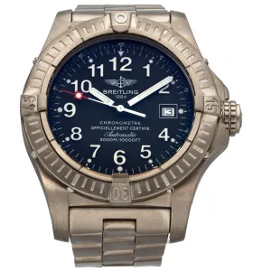 Breitling Avenger Seawolf E17370 42mm Titanium Watch - Reduced