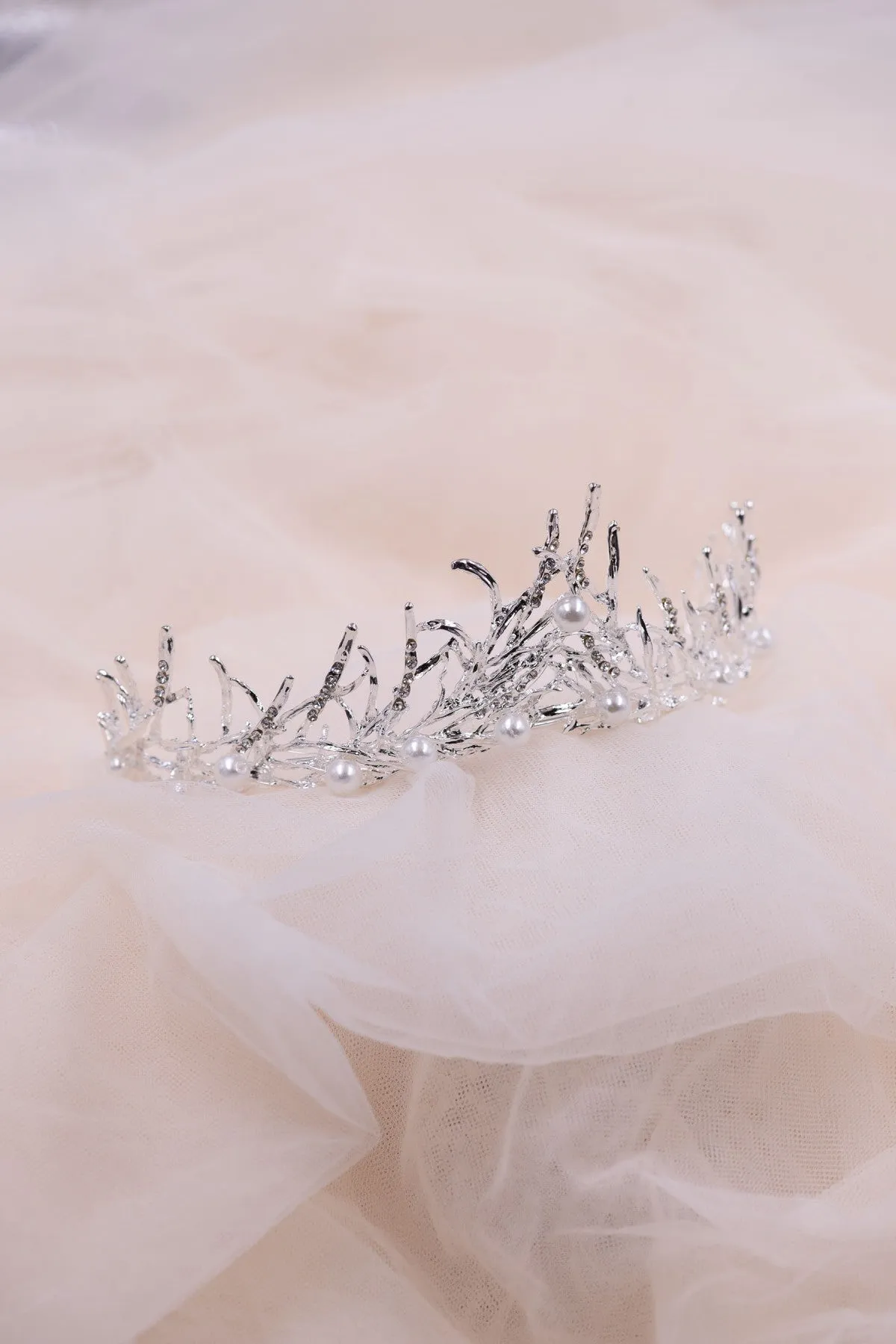 Deer Horn Wedding Tiara