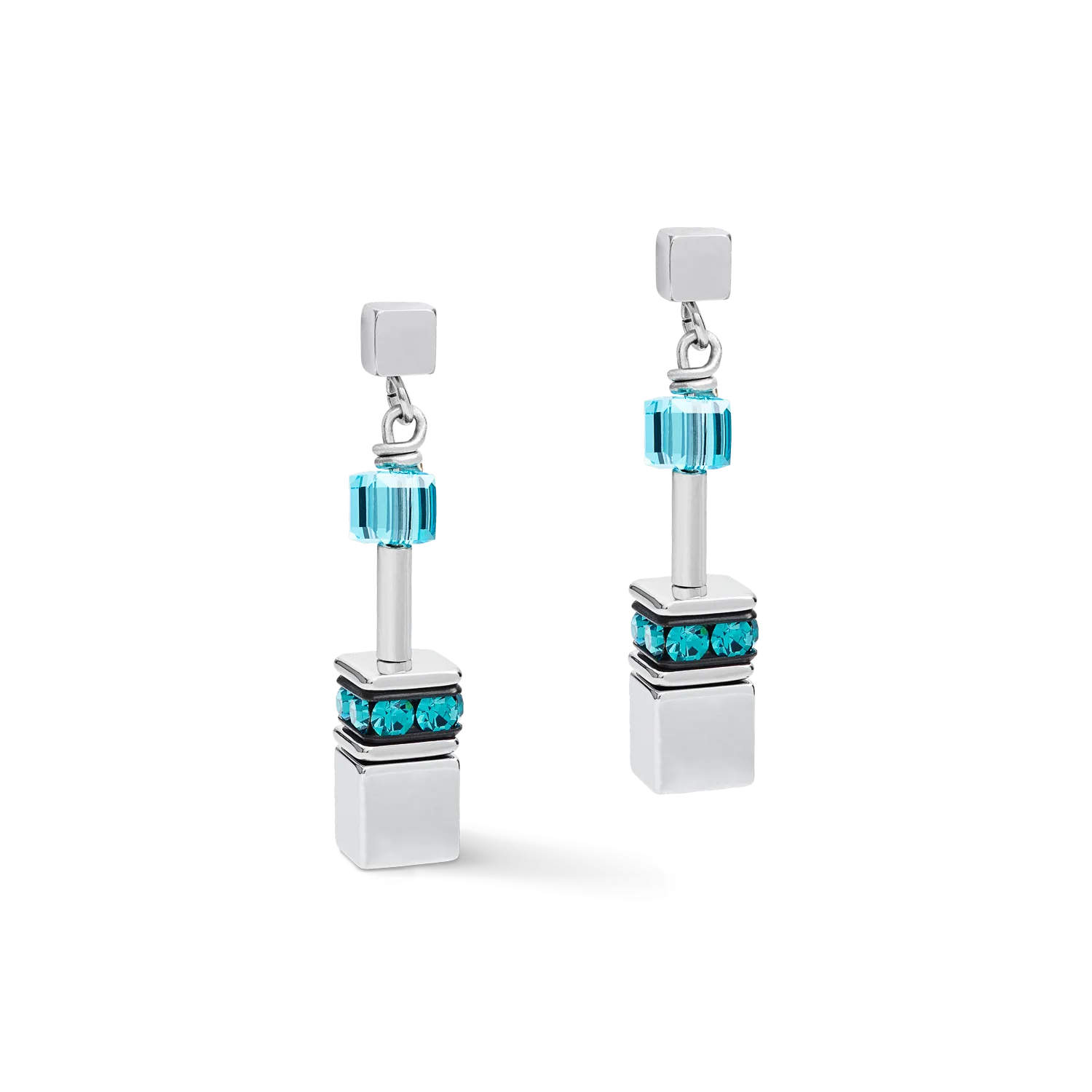 GeoCUBE® Earrings multicolour fresh vintage