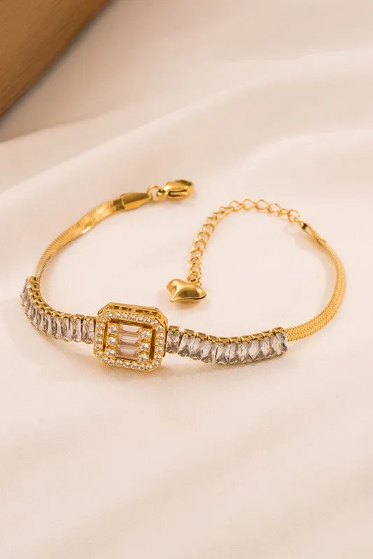 No One Will Know CZ Bracelet