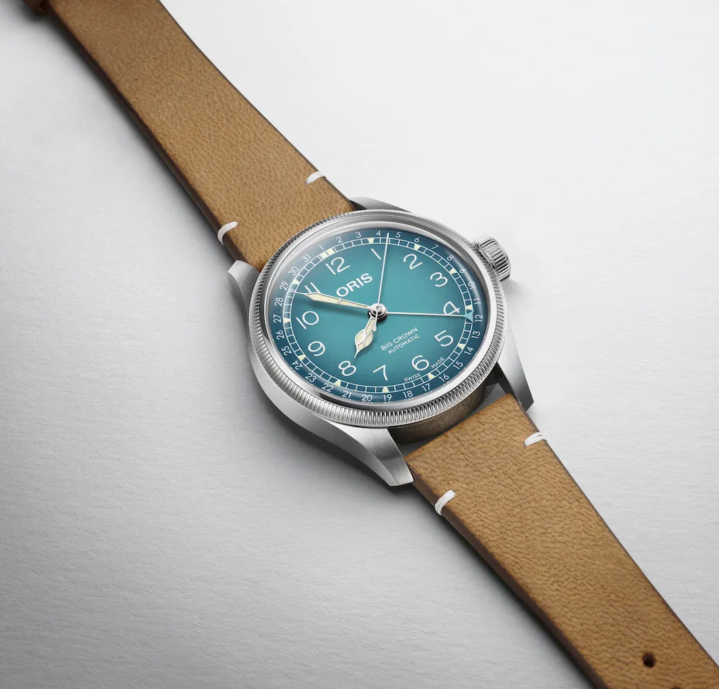 ORS Watch Big Crown Pointer Date Cervo Volante Blue