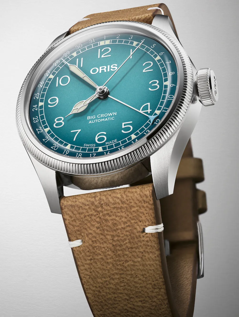 ORS Watch Big Crown Pointer Date Cervo Volante Blue