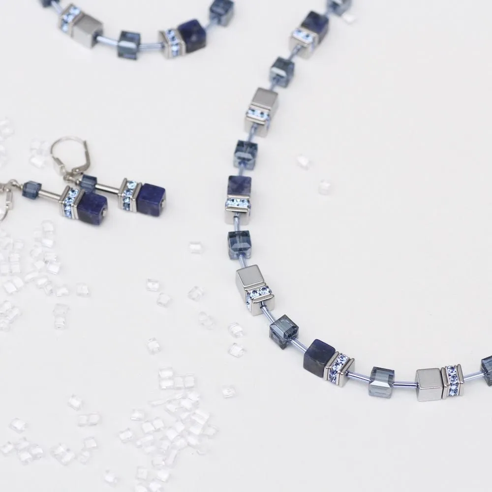 SODALITE GEO CUBE BRACELET