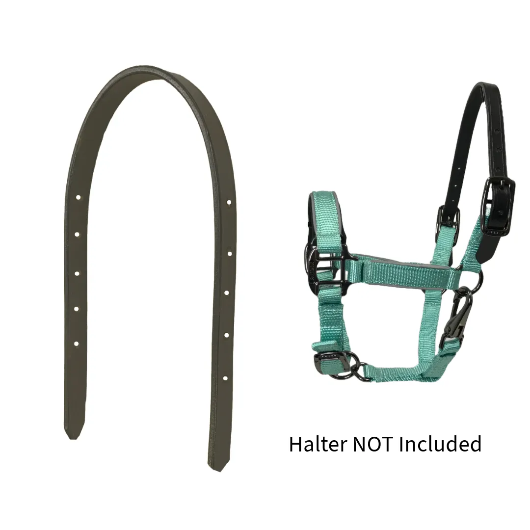 Tahoe Tack 14” Replacement Leather Breakaway Crown for Mini Horse Halters