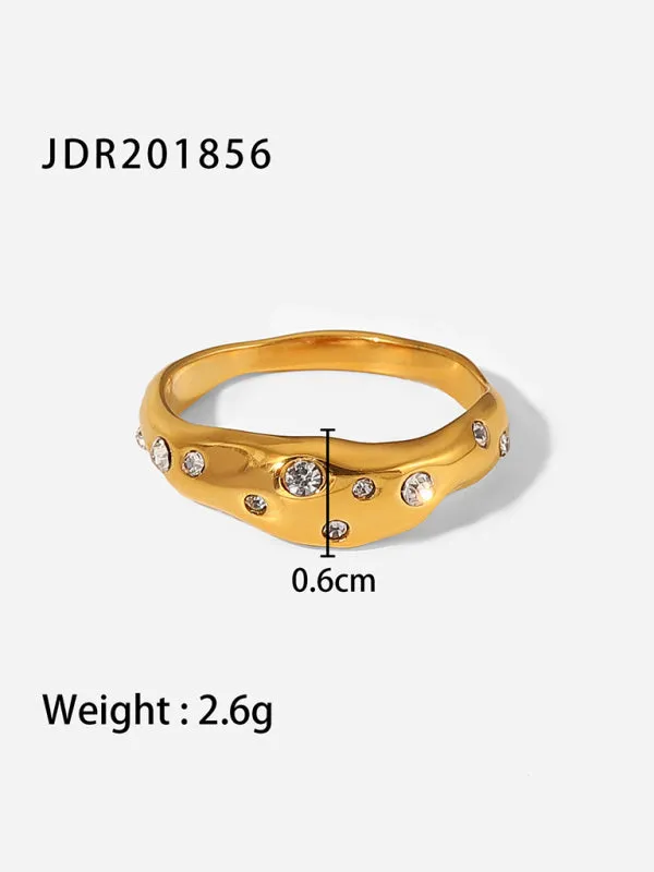TEEK - Zircon Internet Celebrity Ring