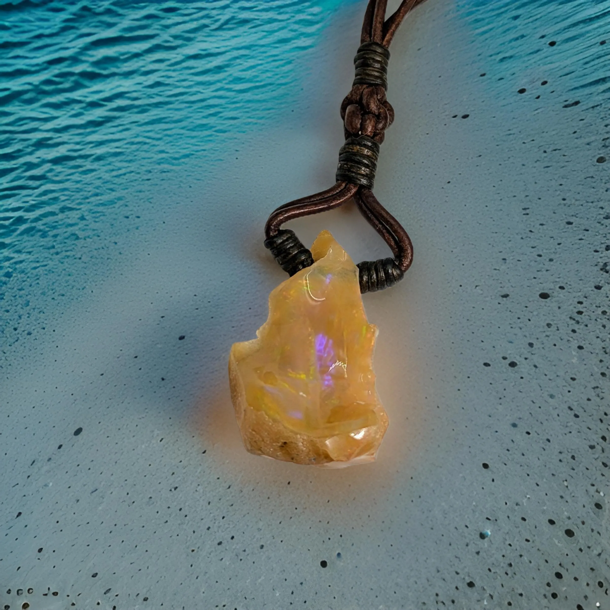 Welo Ethiopian Opal - Necklace