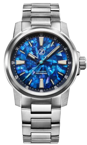 Zelos Aurora Field 42mm Ti Mosaic MOP