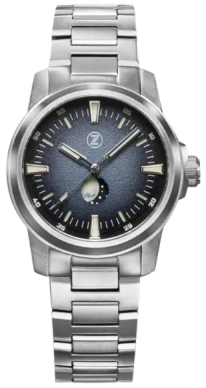 Zelos Aurora Moonphase Eclipse Grey
