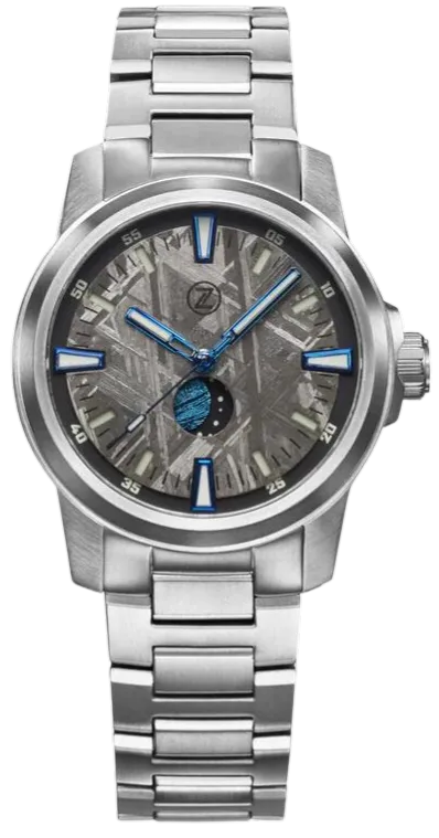 Zelos Aurora Moonphase Meteorite